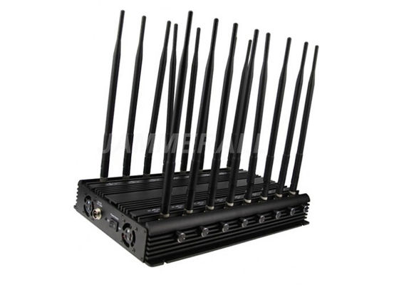 ποιότητας  16 Antennas UHF VHF Jammer , All - In - One Cell Phone Signal Blocker εργοστάσιο