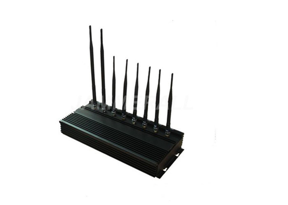UHF VHF Jammer υψηλής δύναμης, ανασταλτικός παράγοντας τηλεφωνικών σημάτων κυττάρων ΠΣΤ LoJack 3G WiFi